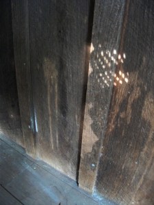 New England-new pattern shadow on wall