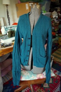 tealcardigan-before